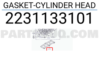 Hyundai / KIA 2231133101 GASKET-CYLINDER HEAD