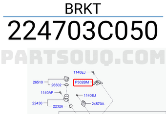 Hyundai / KIA 224703C050 BRKT