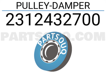 Hyundai / KIA 2312432700 PULLEY-DAMPER