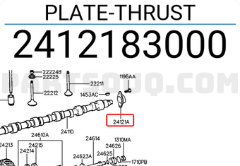 Hyundai / KIA 2412183000 PLATE-THRUST