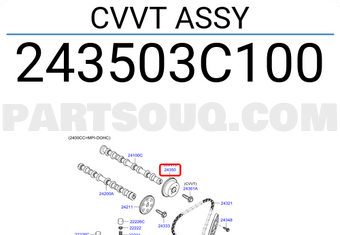Hyundai / KIA 243503C100 CVVT ASSY