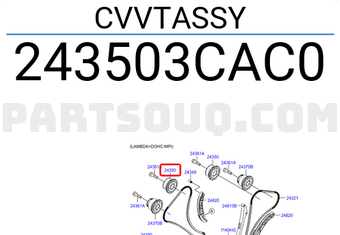 Hyundai / KIA 243503CAC0 CVVTASSY