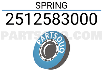 Hyundai / KIA 2512583000 SPRING