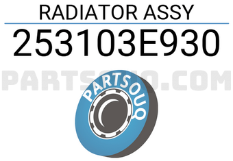 Hyundai / KIA 253103E930 RADIATOR ASSY