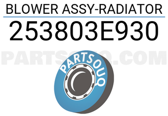 Hyundai / KIA 253803E930 BLOWER ASSY-RADIATOR