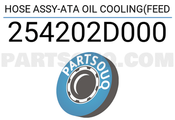 Hyundai / KIA 254202D000 HOSE ASSY-ATA OIL COOLING(FEED