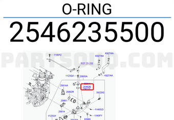Hyundai / KIA 2546235500 O-RING
