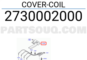 Hyundai / KIA 2730002000 COVER-COIL