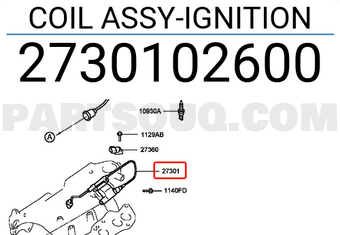 Hyundai / KIA 2730102600 COIL ASSY-IGNITION