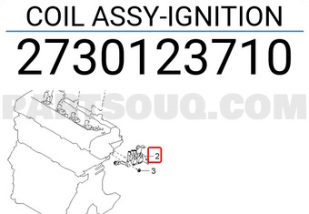 Hyundai / KIA 2730123710 COIL ASSY-IGNITION