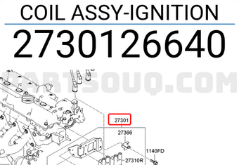Hyundai / KIA 2730126640 COIL ASSY-IGNITION