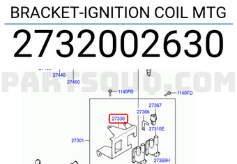 Hyundai / KIA 2732002630 BRACKET-IGNITION COIL MTG