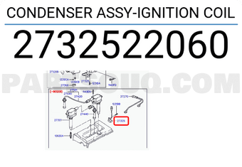 Hyundai / KIA 2732522060 CONDENSER ASSY-IGNITION COIL