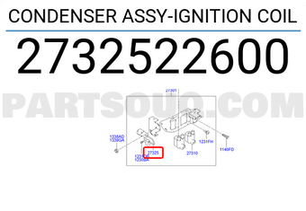 Hyundai / KIA 2732522600 CONDENSER ASSY-IGNITION COIL
