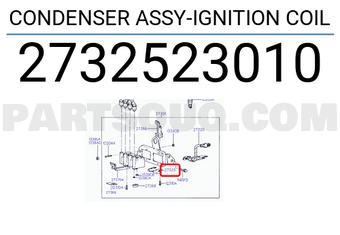 Hyundai / KIA 2732523010 CONDENSER ASSY-IGNITION COIL