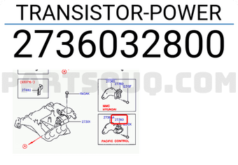 Hyundai / KIA 2736032800 TRANSISTOR-POWER
