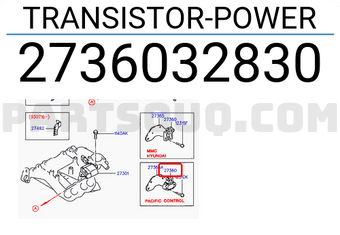 Hyundai / KIA 2736032830 TRANSISTOR-POWER