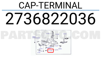 Hyundai / KIA 2736822036 CAP-TERMINAL