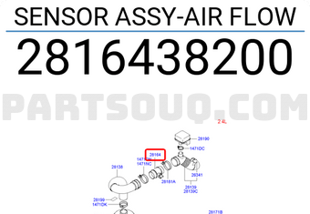 Hyundai / KIA 2816438200 SENSOR ASSY-AIR FLOW