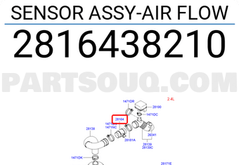 Hyundai / KIA 2816438210 SENSOR ASSY-AIR FLOW