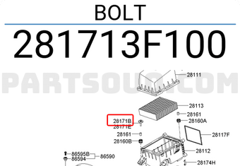 Hyundai / KIA 281713F100 BOLT