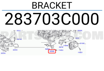 Hyundai / KIA 283703C000 BRACKET