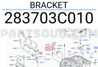 Hyundai / KIA 283703C010 BRACKET