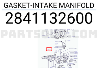 Hyundai / KIA 2841132600 GASKET-INTAKE MANIFOLD
