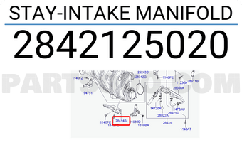 Hyundai / KIA 2842125020 STAY-INTAKE MANIFOLD
