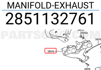 Hyundai / KIA 2851132761 MANIFOLD-EXHAUST