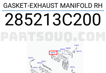 Hyundai / KIA 285213C200 GASKET-EXHAUST MANIFOLD RH