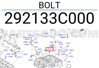 Hyundai / KIA 292133C000 BOLT