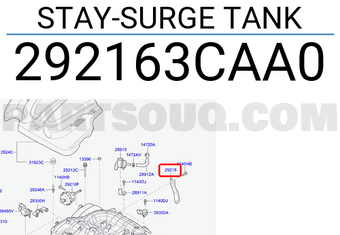 Hyundai / KIA 292163CAA0 STAY-SURGE TANK