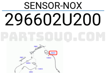 SENSOR-NOX 296602U200 | Hyundai / KIA Parts | PartSouq