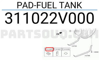 Hyundai / KIA 311022V000 PAD-FUEL TANK
