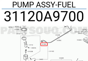 Hyundai / KIA 31120A9700 PUMP ASSY-FUEL