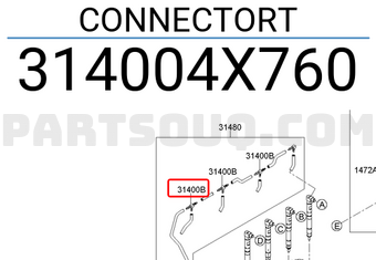 Hyundai / KIA 314004X760 CONNECTORT