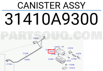 Hyundai / KIA 31410A9300 CANISTER ASSY
