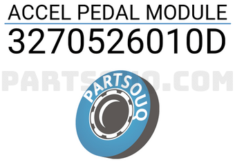 Hyundai / KIA 3270526010D ACCEL PEDAL MODULE