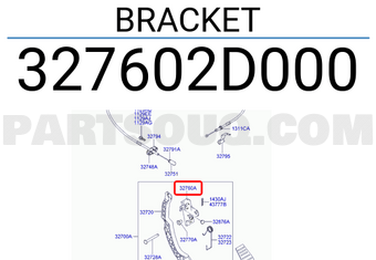 Hyundai / KIA 327602D000 BRACKET