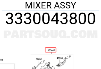 Hyundai / KIA 3330043800 MIXER ASSY