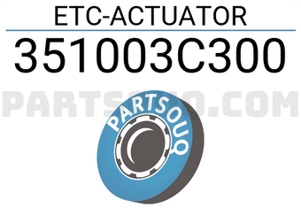 Hyundai / KIA 351003C300 ETC-ACTUATOR
