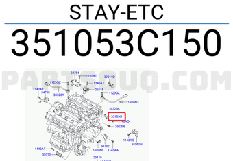Hyundai / KIA 351053C150 STAY-ETC