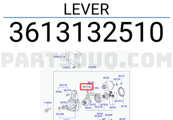 Hyundai / KIA 3613132510 LEVER