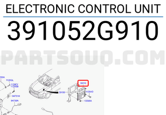 Hyundai / KIA 391052G910 ELECTRONIC CONTROL UNIT