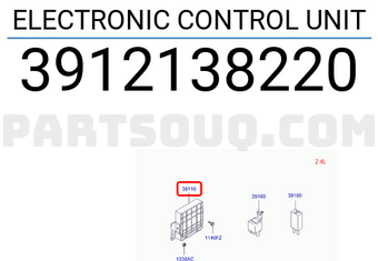 Hyundai / KIA 3912138220 ELECTRONIC CONTROL UNIT