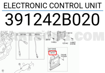 Hyundai / KIA 391242B020 ELECTRONIC CONTROL UNIT