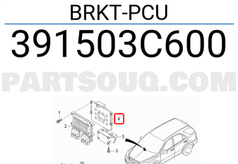 Hyundai / KIA 391503C600 BRKT-PCU