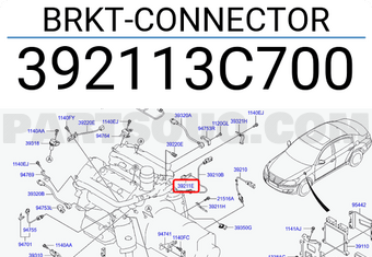 Hyundai / KIA 392113C700 BRKT-CONNECTOR