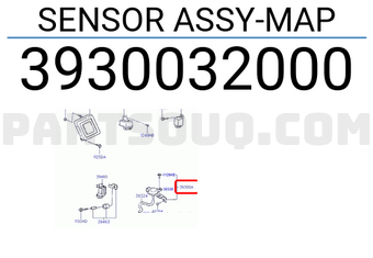 Hyundai / KIA 3930032000 SENSOR ASSY-MAP